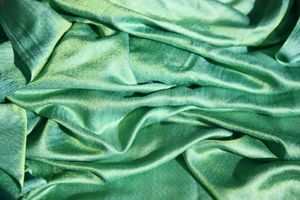 Green cloth.